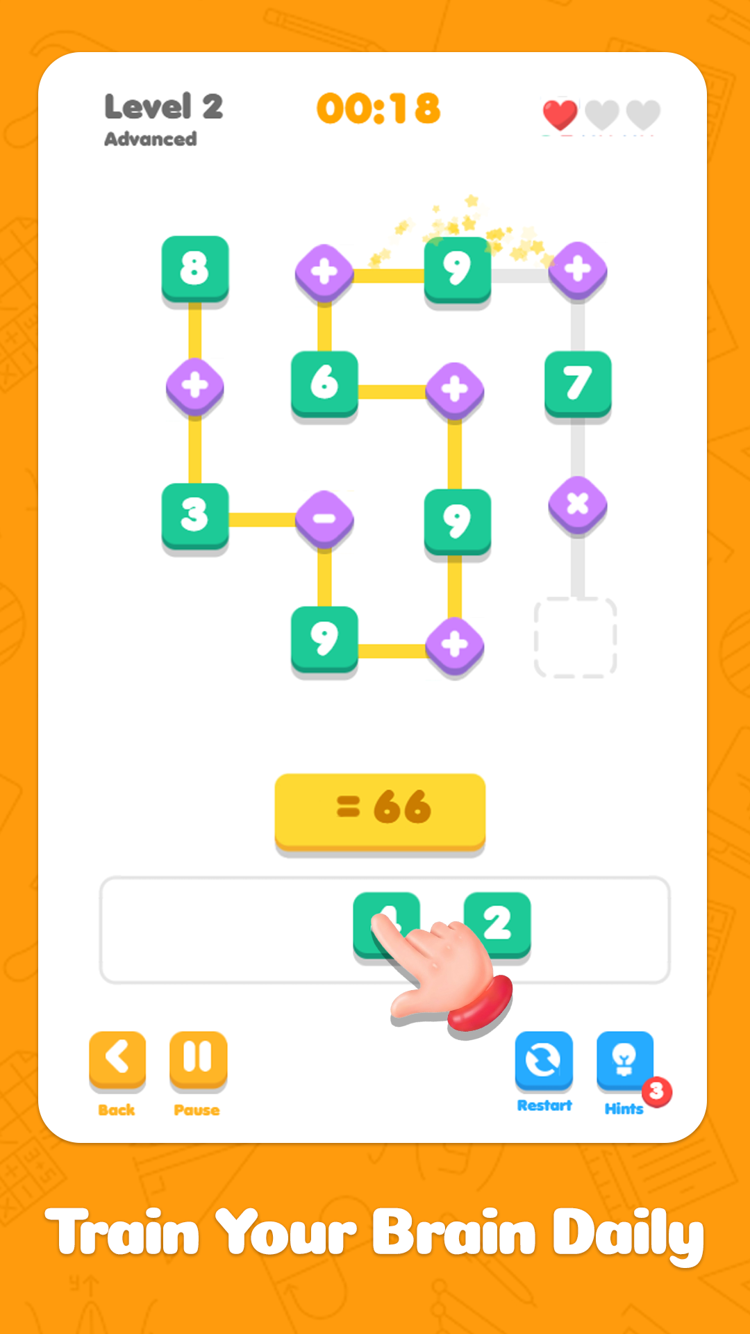 Numzy — Math Equation Puzzle Game screenshot 1