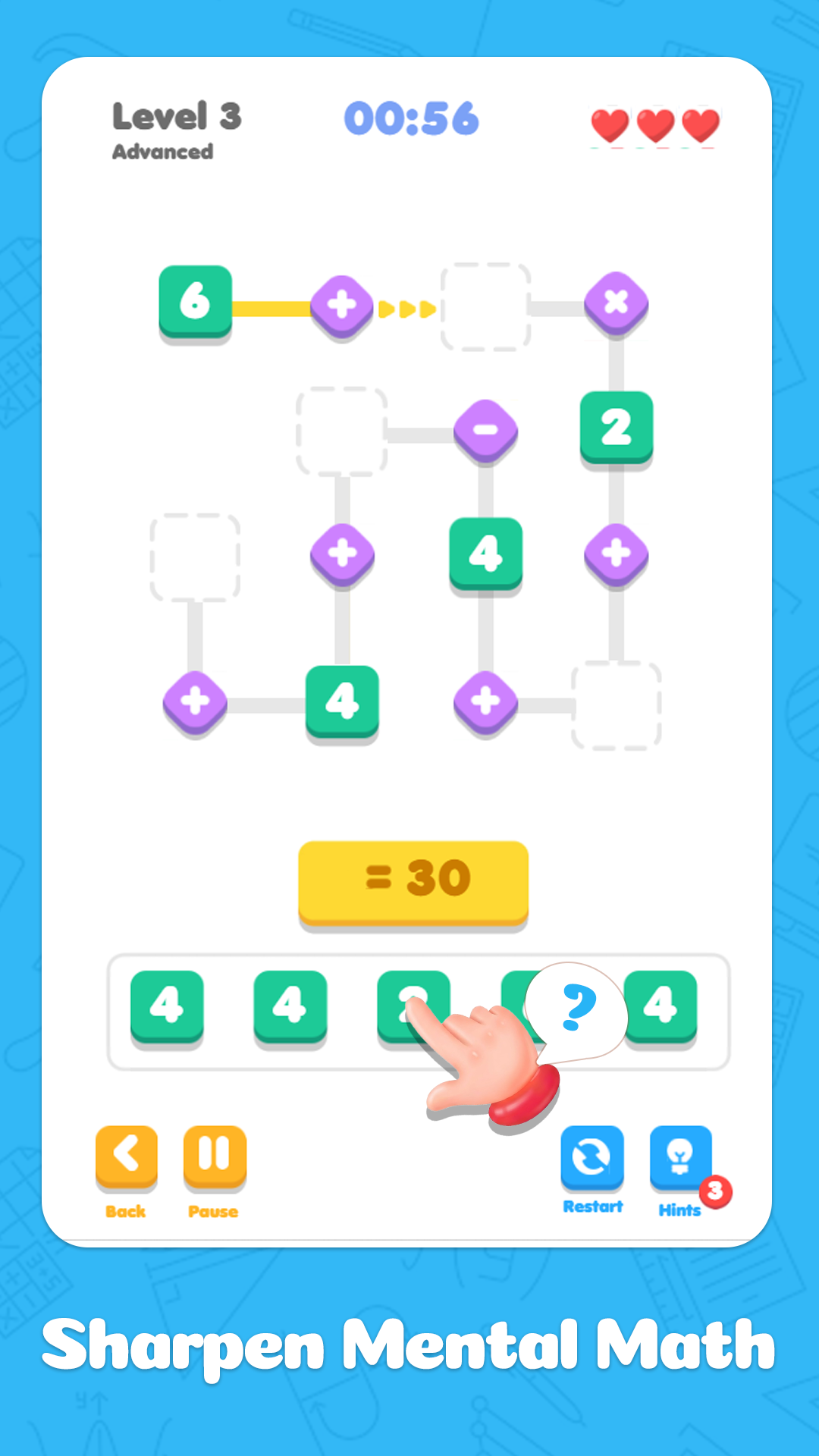 Numzy — Math Equation Puzzle Game screenshot 2