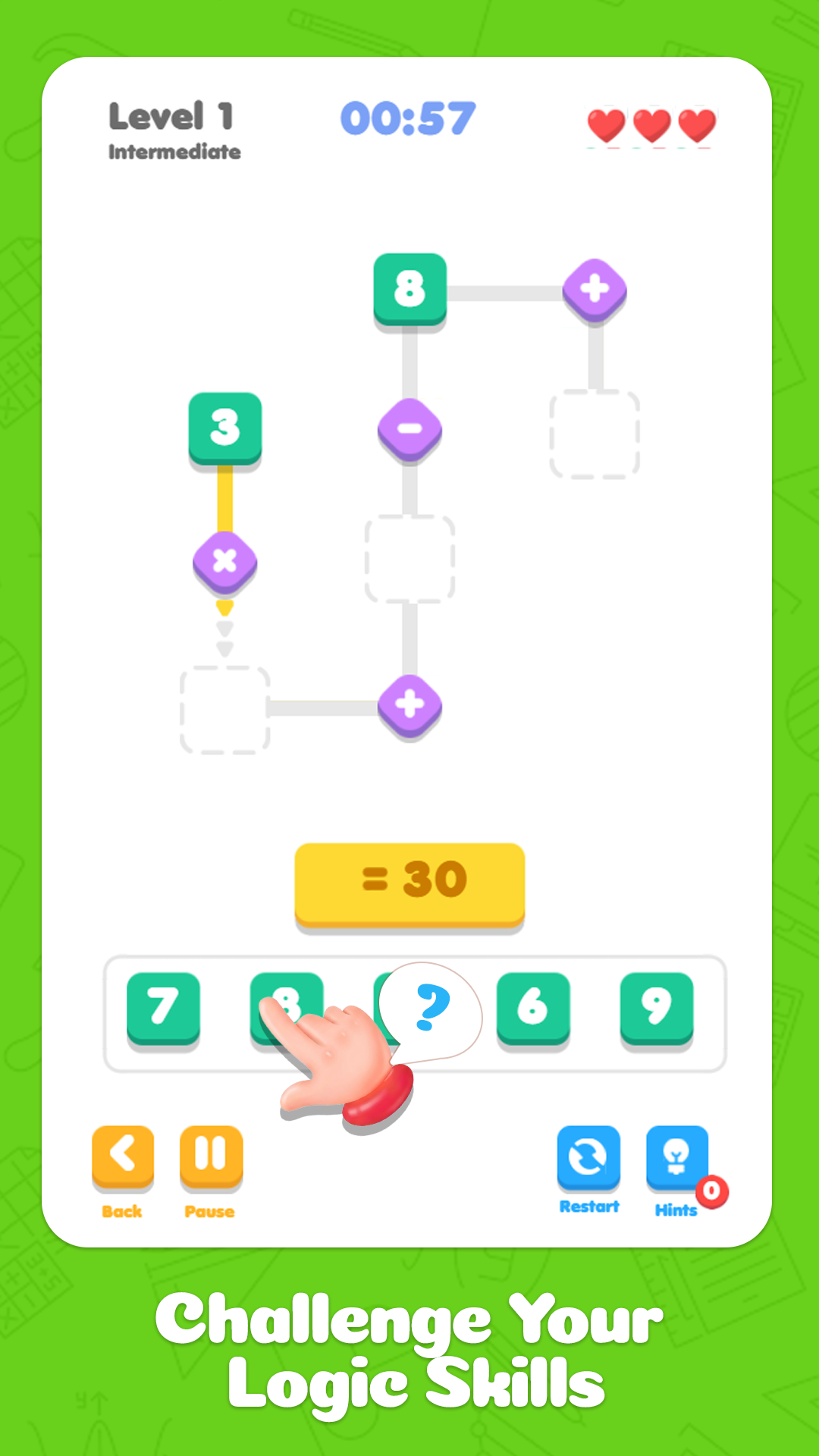 Numzy — Math Equation Puzzle Game screenshot 5