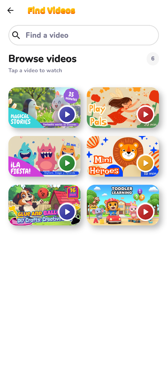 Viyu Play — Kids Learning & Entertainment App screenshot 4