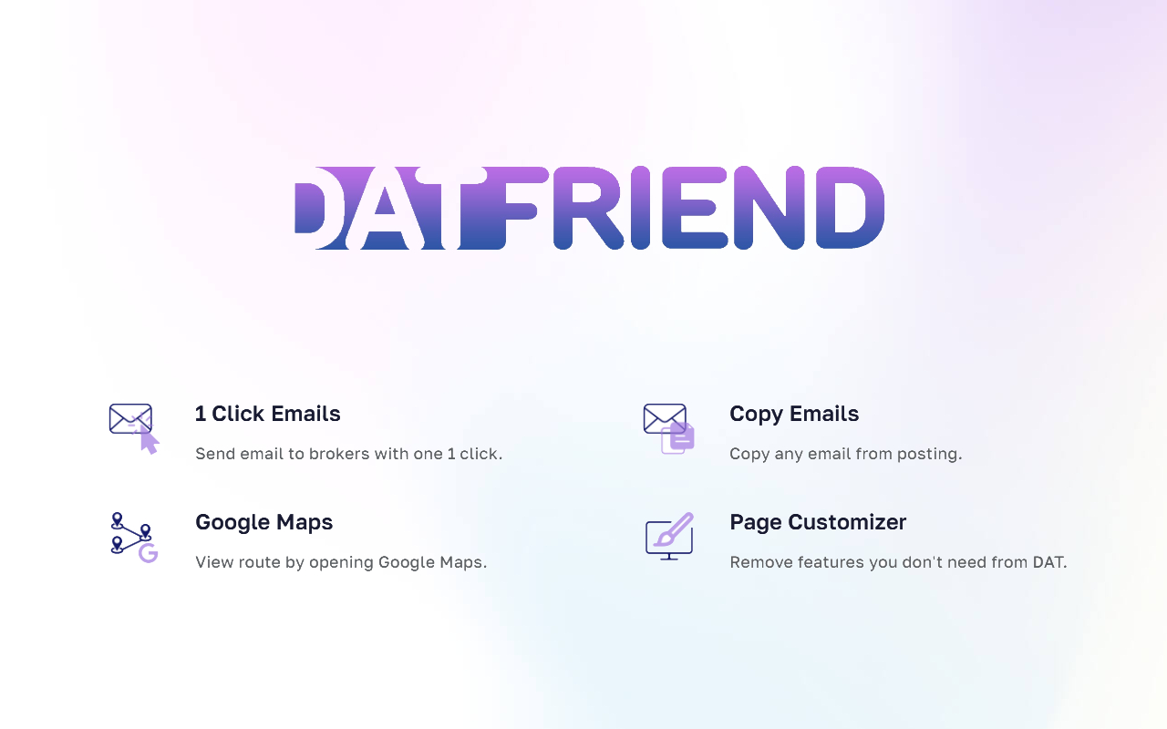 DatFriend Chrome Extension