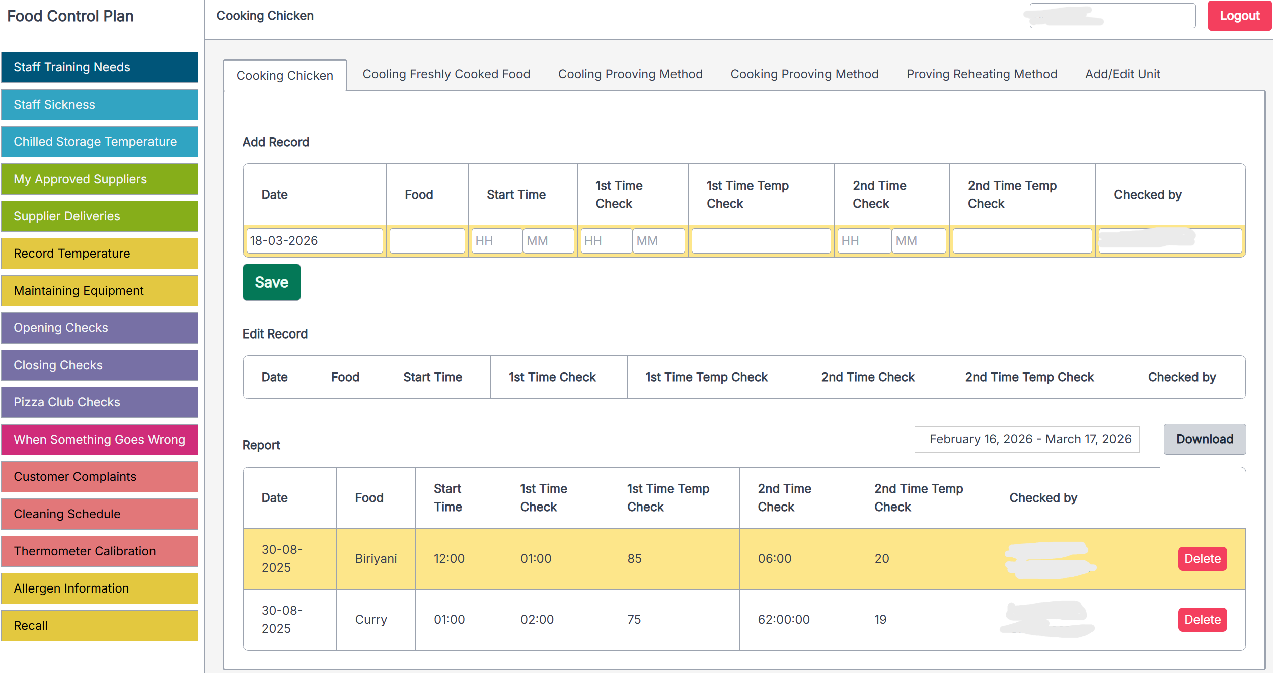 Pizza Club Council Documents Tracking System