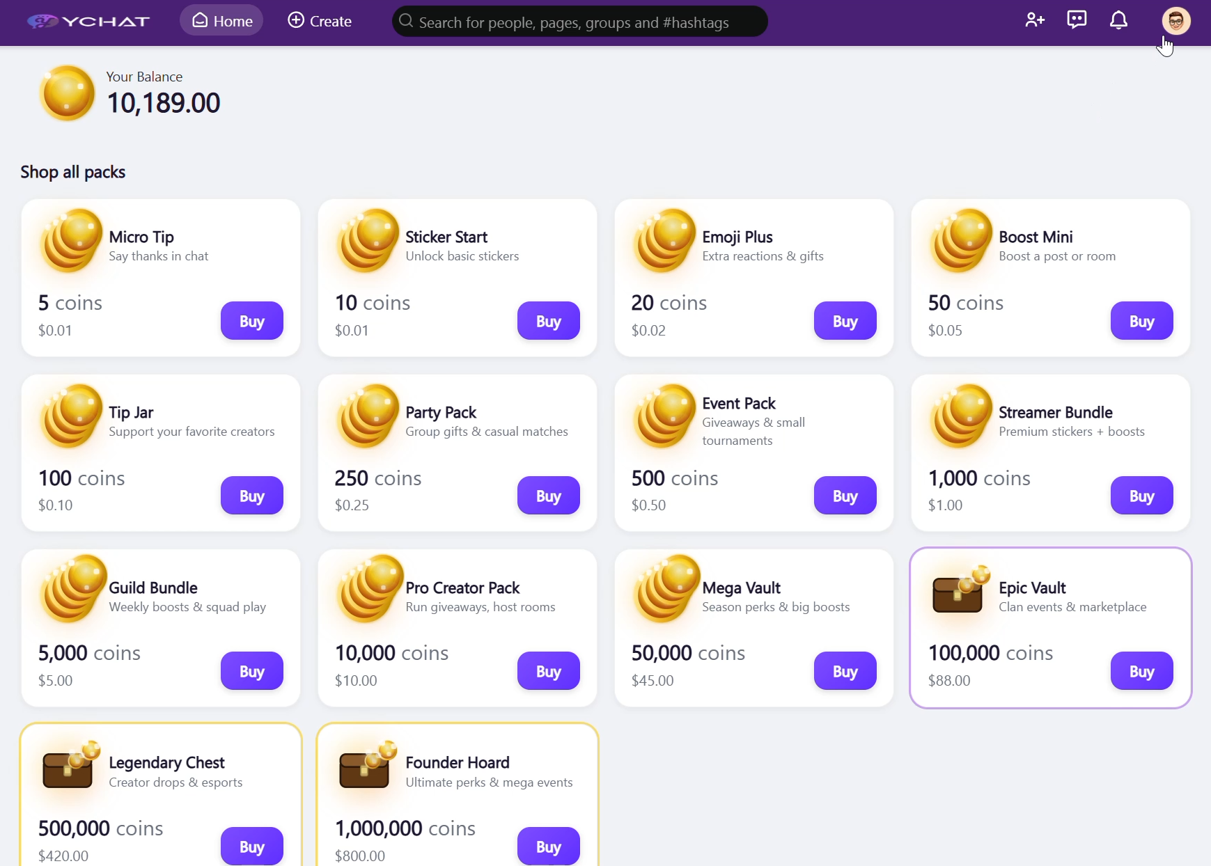 YChat Social — Game Server Integration & Admin Platform